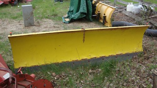 Fisher snow plow 9ft. blade no reserve nice shape clean light use
