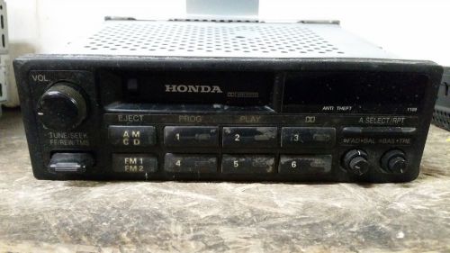 94 95 96 97 honda accord cassette radio receiver 39100-sv2-a000 oem  1109