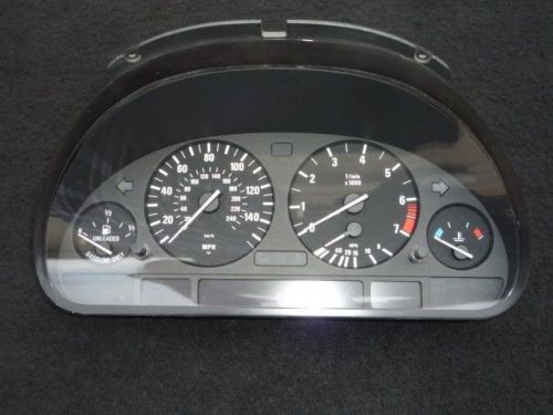 Bmw speedometer tachometer instrument cluster unit (in dash) gauge **see notes**