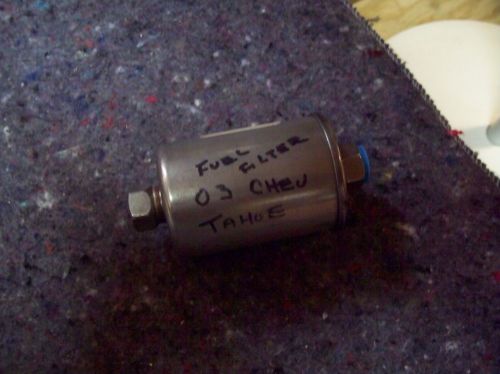 New wix napa gas fuel filter 2003 tahoe