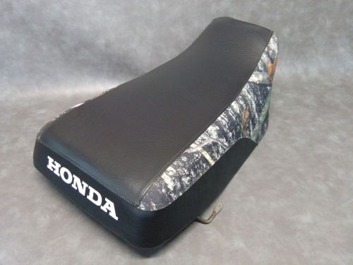 Honda trx450fm seat cover 1998 - 2004 in black &amp; conceal green or 25 colors (st)