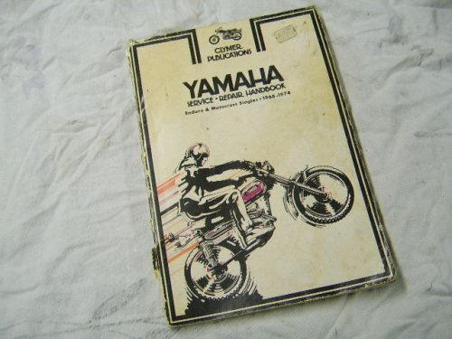Yamaha enduro &amp; motocross 2 stroke singles &#039;68 - &#039;74 clymer shop manual