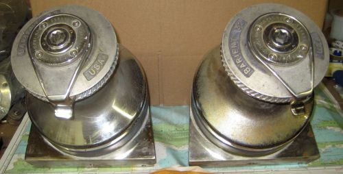 Barient 32 2 speed self tailing winches one pair