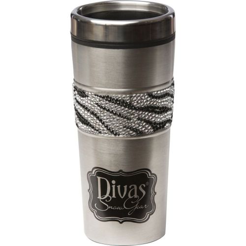 Divas snowgear travel mug  silver/black os