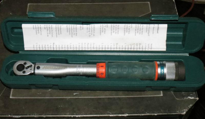 #076 jonnesway 1/4" drive micrometer torque wrench free domestic shipping