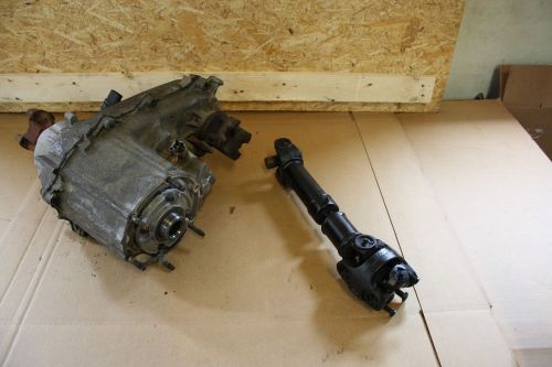 Transfer case, rear shaft, with sye kit np231j 231 jeep wrangler lift tom woods