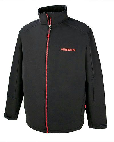 Genuine nissan men&#039;s soft shell jacket-charcoal large