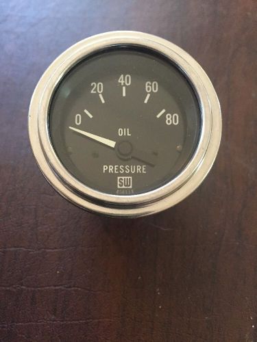 Stewart warner oil pressure gauge