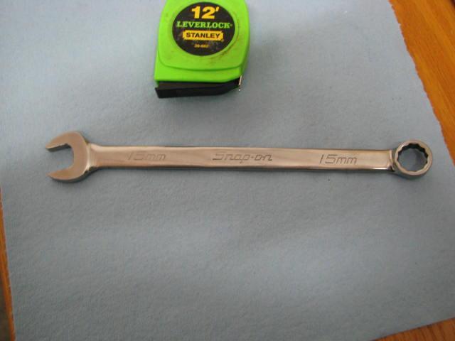 Snap on tools 15 mm combination wrench oexm150b