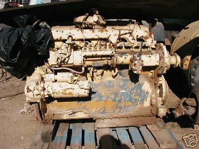 Cat caterpillar d333a complete engine used 6 cylinder