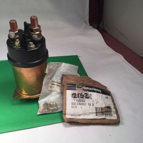 Delco remy starter solenoid new old stock 1115593