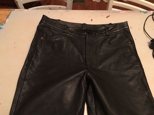 Men&#039;s leather motorcycle pants