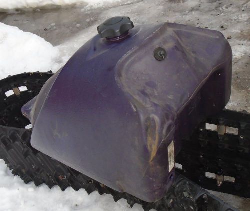 1998 bombardier skidoo 670 formula z  purple fuel tank