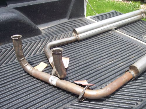 Nos 1968-69 corvette small block side exhaust pipes   nos