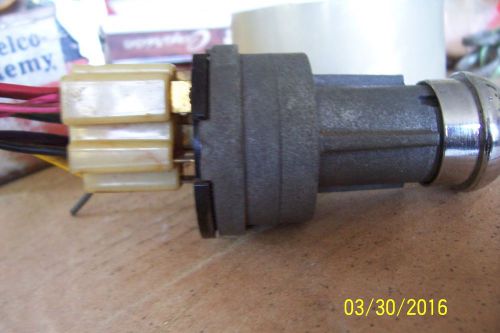 1954 ?1955 ? 56 chevy - ignition switch original delco w/ bezel and light