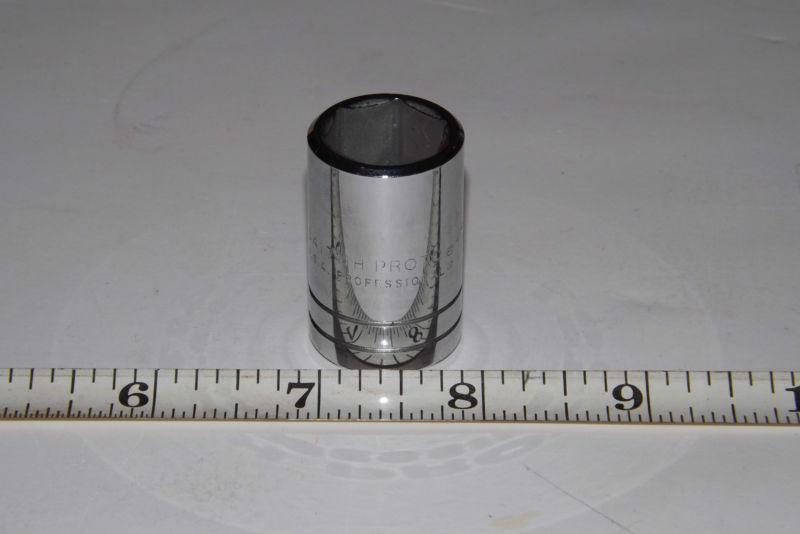 Proto tools 1/2” drive shallow metric mm 17mm 12 point socket 5417mh usa new