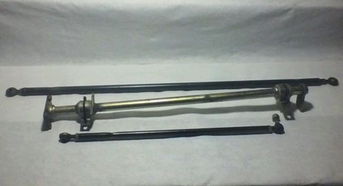 1993 yamaha exciter ii 570 steering stem, shaft, tie rods, ends link bars ex570
