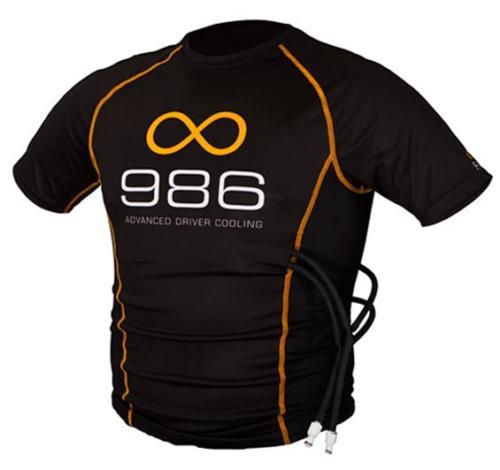 986inc. pro-shirt advanced driver cooling system shirt size s...free shipping!