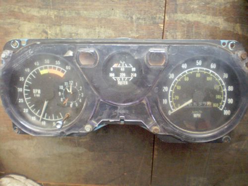 1977 1978 firebird speedometer gauge cluster