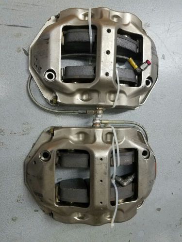 Pfc 6 piston brake calipers nascar arca k&amp;n east west late model scca nasa spo