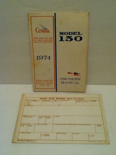 1974 cessna model 150 owner&#039;s manual