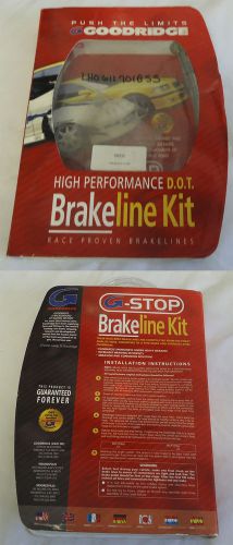 Goodridge high performance d.o.t. brake line kit~ 8/95-98 vw golf gti vr6~ 39032