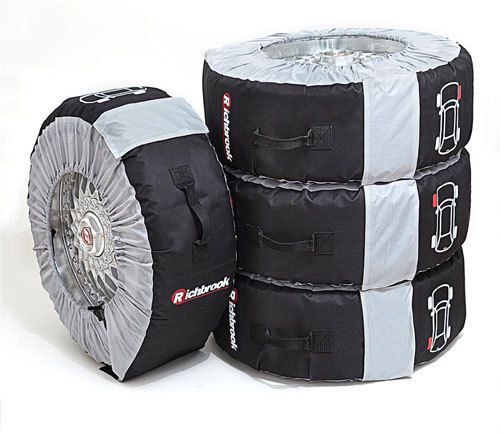 Set of 4 richbrook large (fit 19&#034;-22&#034;)track day wheel /tyre storage carry bags