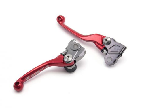 Zeta pivot lever set fp red 250-450 sx / exc only with brembo clutch ze44-4103