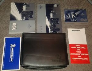 2004 acura rsx owner&#039;s manual, quick start guide, warranties &amp; case