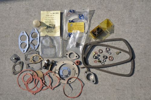 Lot of volkswagon gaskets &amp; misc. small parts 1968-70
