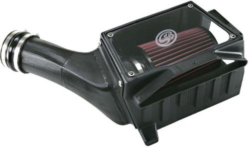 New s&amp;b performance cold air intake kit w/ filter fits ford powerstroke 7.3