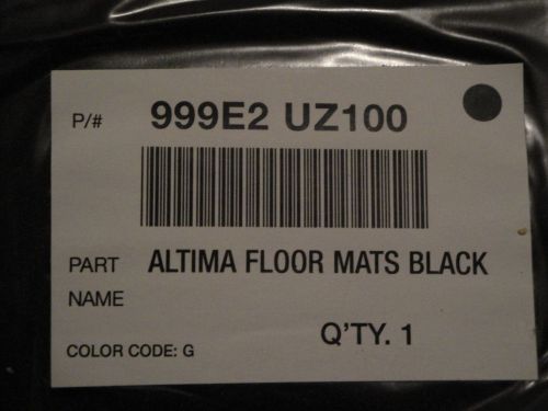 2013-2016 nissan altima floor mats oem - black