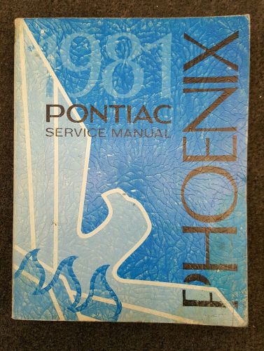 1981 pontiac phoenix factory service manual
