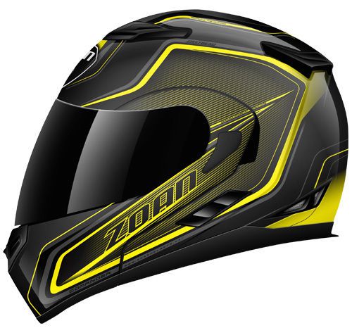 Zoan flux 4.1 sn helmet, commander gloss yellow med