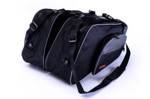 Bestem lgho-st13h-sdl black saddlebag sideliners for honda st1300, pair
