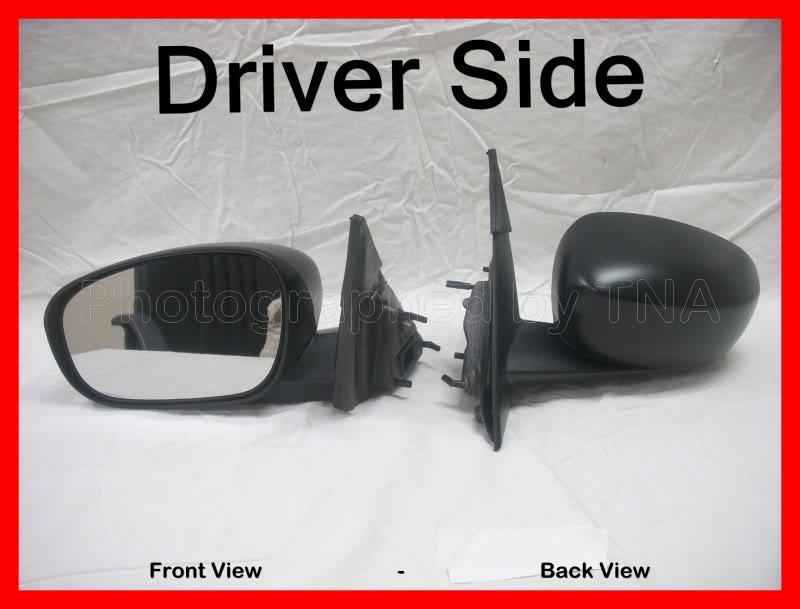 Left - power, non-heated side rear view mirror 05 06 07 08 09 chrysler 300