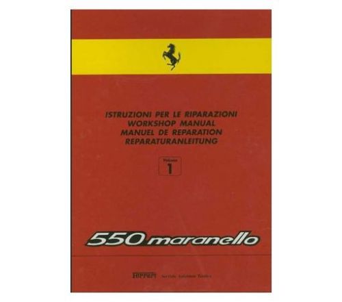 Ferrari 550 maranello workshop service repair manual s