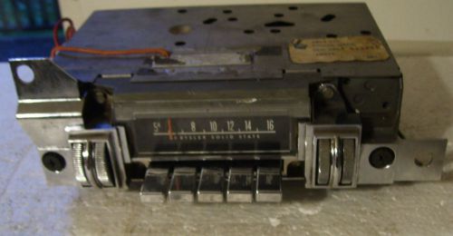 68 69 1968 1969 barracuda radio good working &amp; warranty