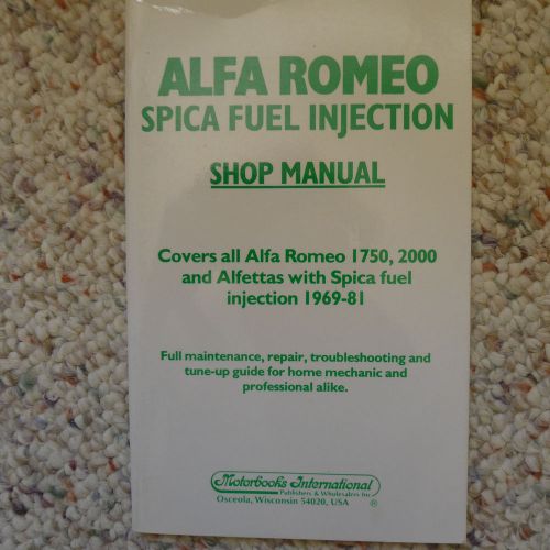 Collection of alfa romeo service manuals
