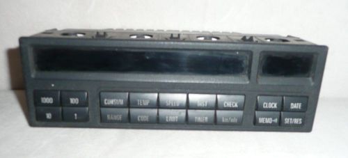 1992-1999 bmw display obc  on board computer 18 button tested works
