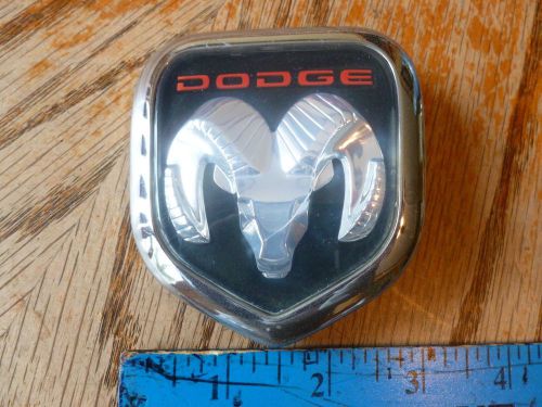 Dodge ram dakota oem emblem durango mopar hood ornament badge decal 55295241