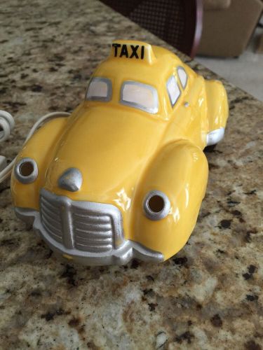 I.w. rice and company big city taxi cab  night light rare md in japan!!