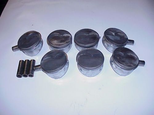 7 cp sb chevy 23° pistons 4.132&#034; bore 1.00&#034; ch- 927 pin for 4.00&#034;- 6&#034; rods wy3