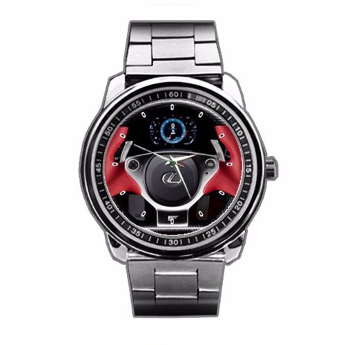 011 lexus lfa - steering wheel wristwatch