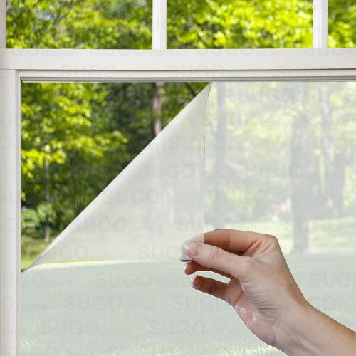 36&#034;x12ft frosted home privacy bedroom bathroom diy window tint glass film sheet
