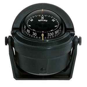 E.s. ritchie #b-81 - 3 in combidamp dial - voyager compass - black