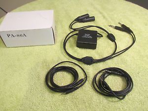 Pilot usa pa-86a smart phone headset adapter