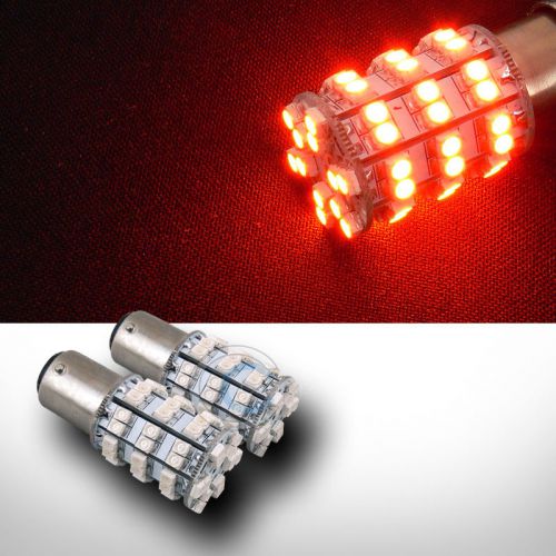 2 amber 1157/bay15d 60 count smd led light bulb front turn signal lamp 1154 1157