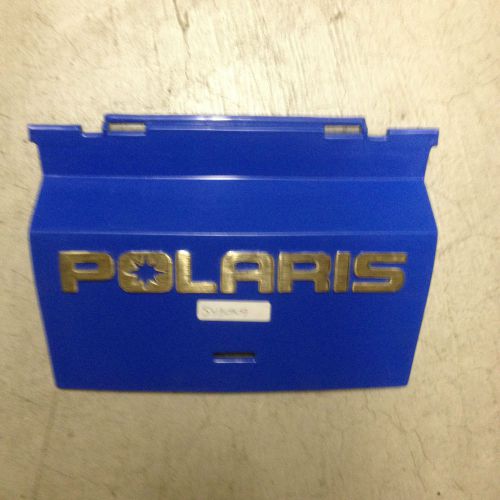 1985-2001 polaris trail boss tool box lid cover - blue p/n 5430909