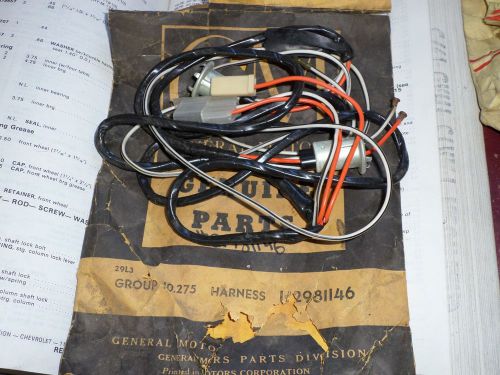 1963 1964 oldsmobile nos console wiring harness\socket assembly